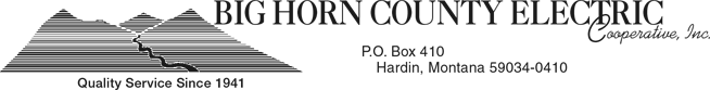 Big Horn County Elec Coop, Inc